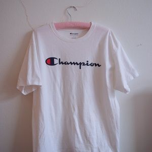 Champion White T-Shirt
